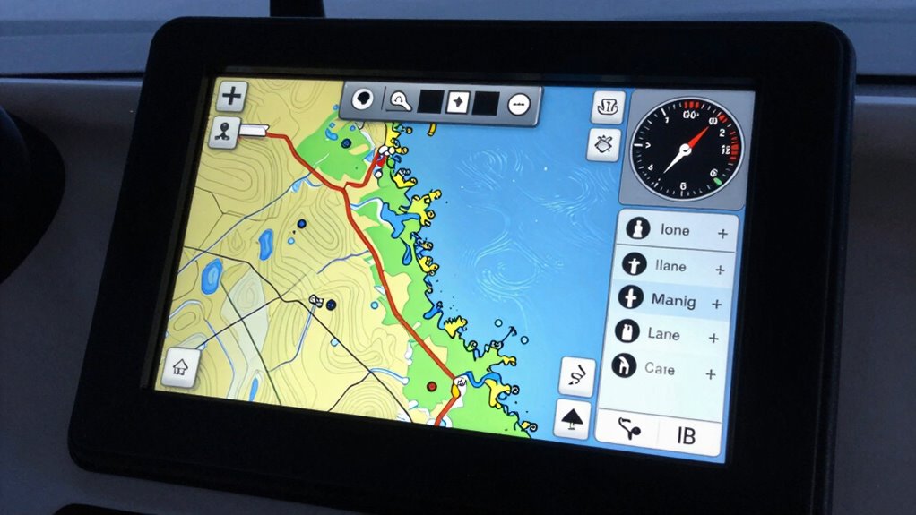 customize gps display settings