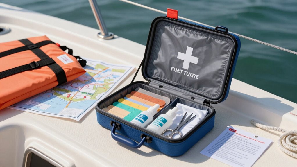 customized boating first aid supplies