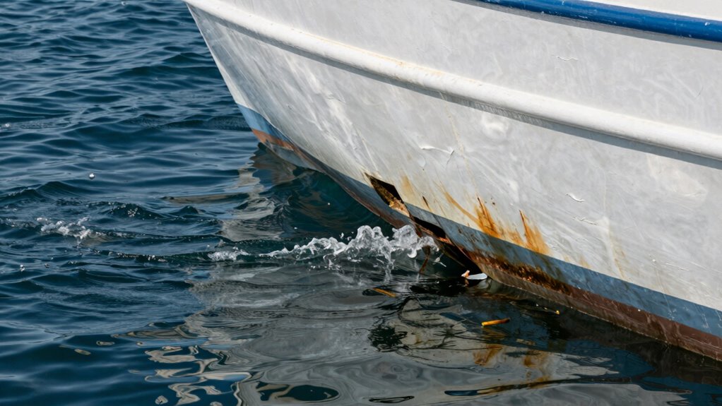 detect leaks through bilge water