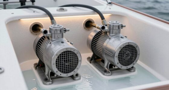 dual pumps ensure reliability