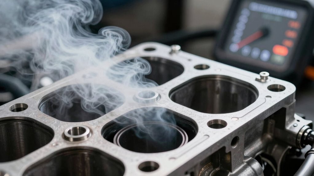 early signs of blow by