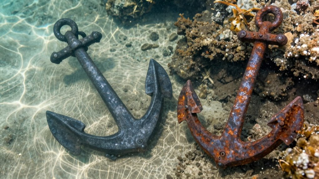 effective sediment penetration and grip