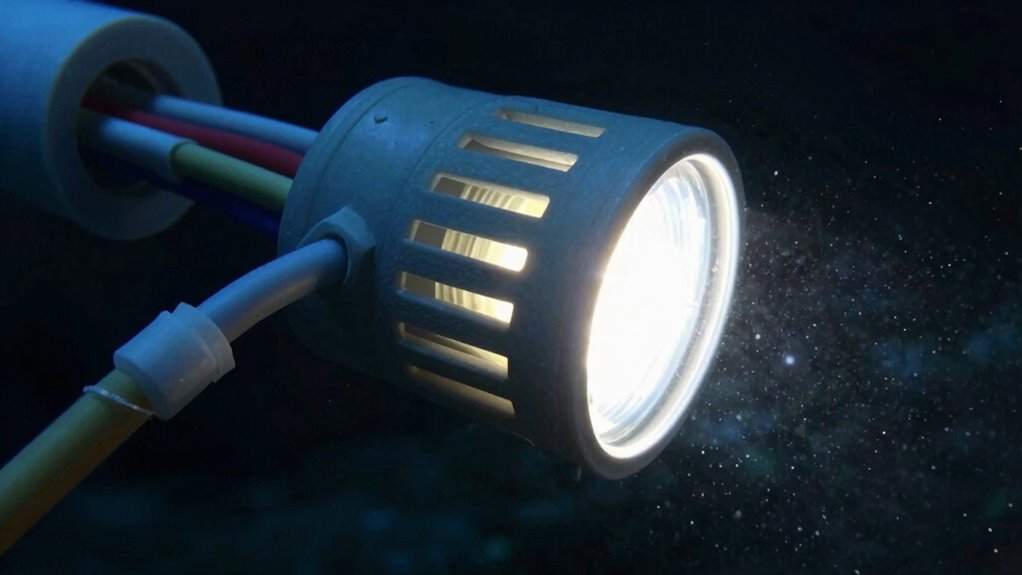 effective underwater lighting heat management