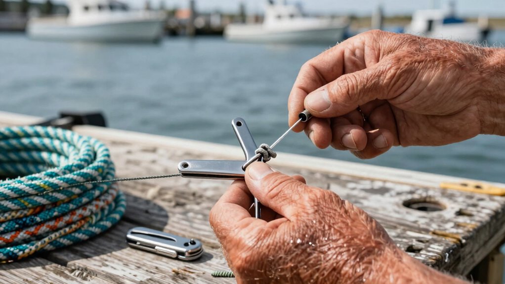 efficient safe knot tying