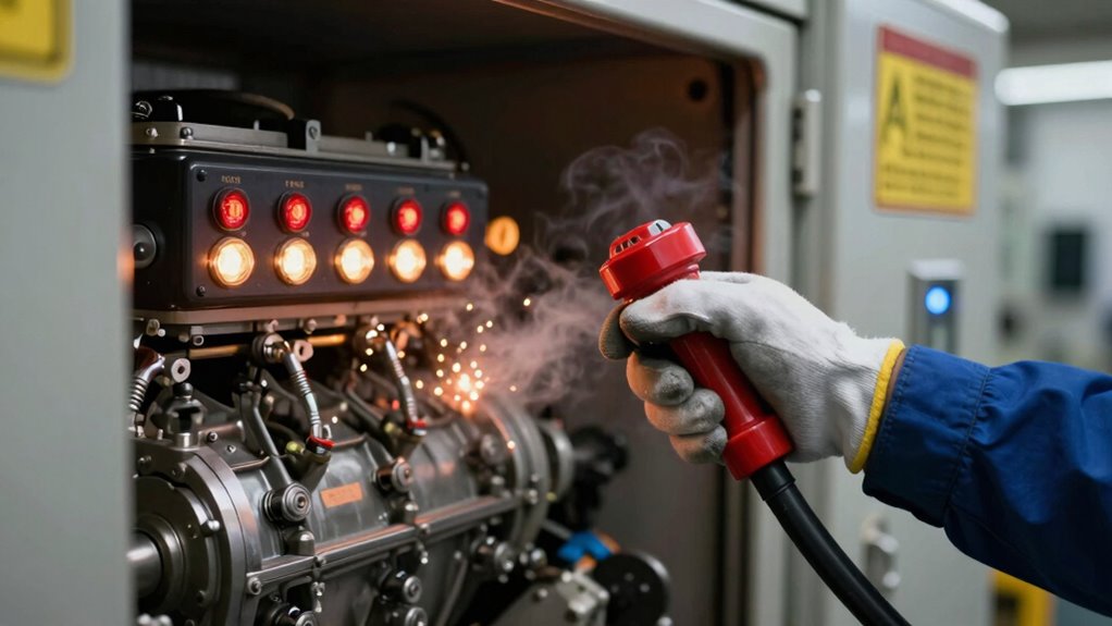 emergency engine shutdown procedure