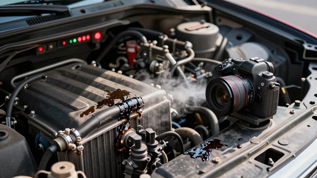 engine issues require immediate shutdown