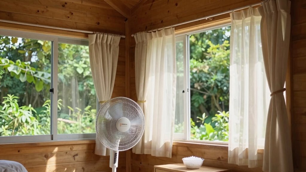 enhance airflow reduce humidity