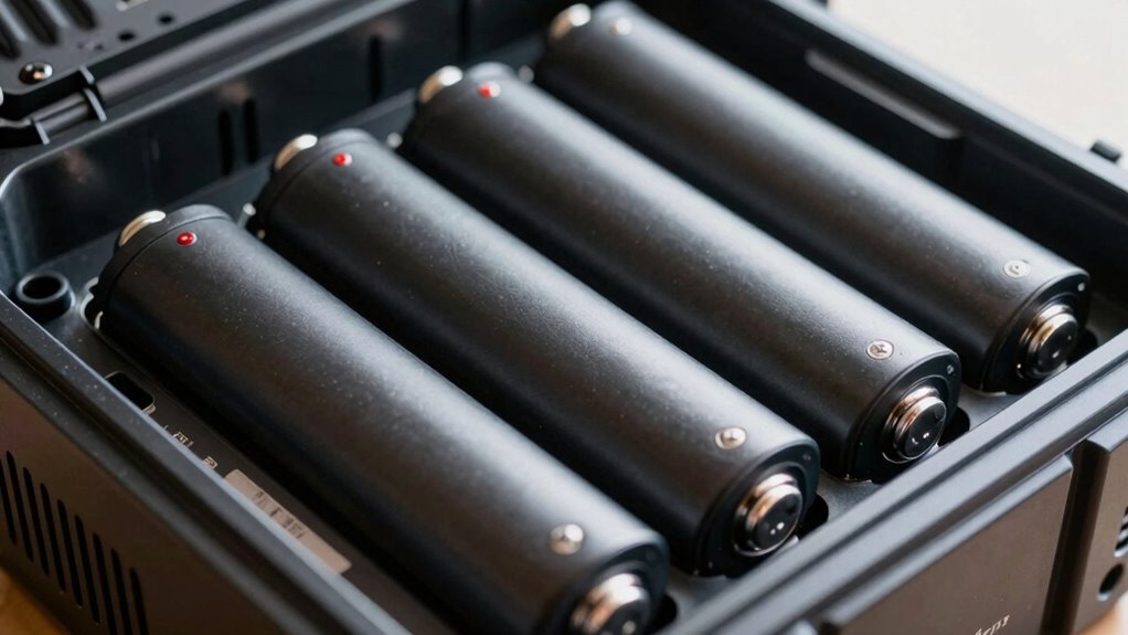 ensure adequate battery ventilation