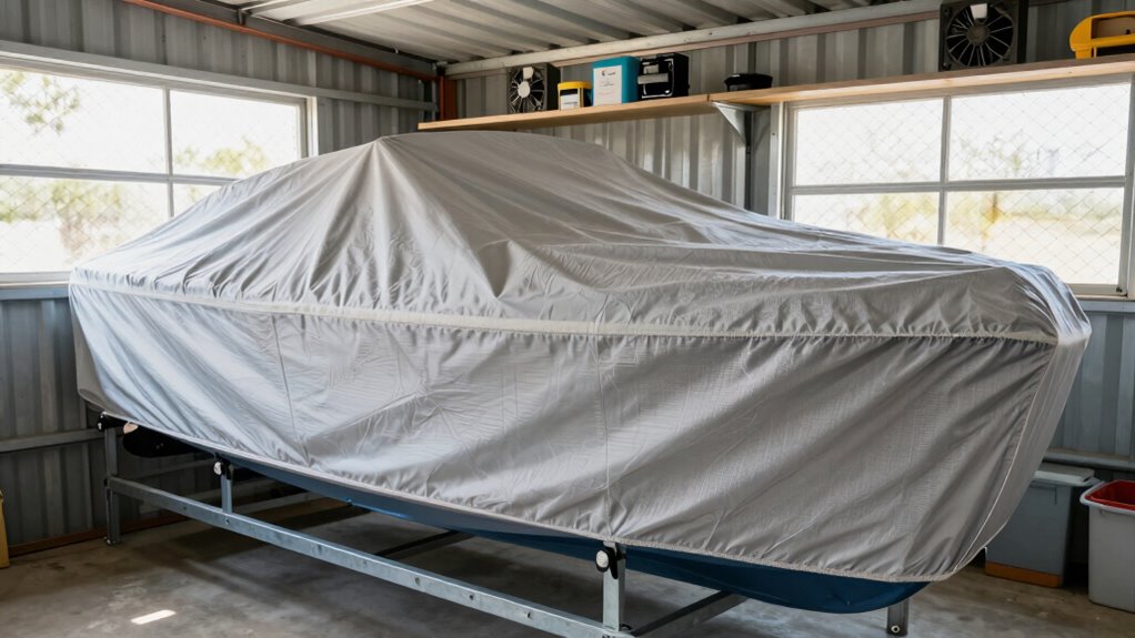 ensure boat cover airflow