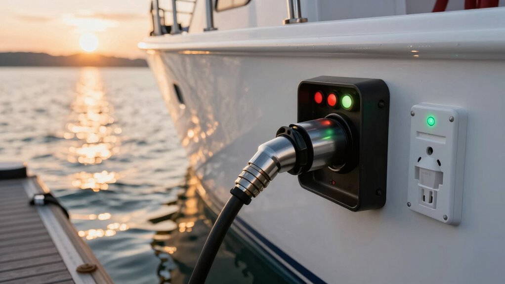 ensure proper shore power safety