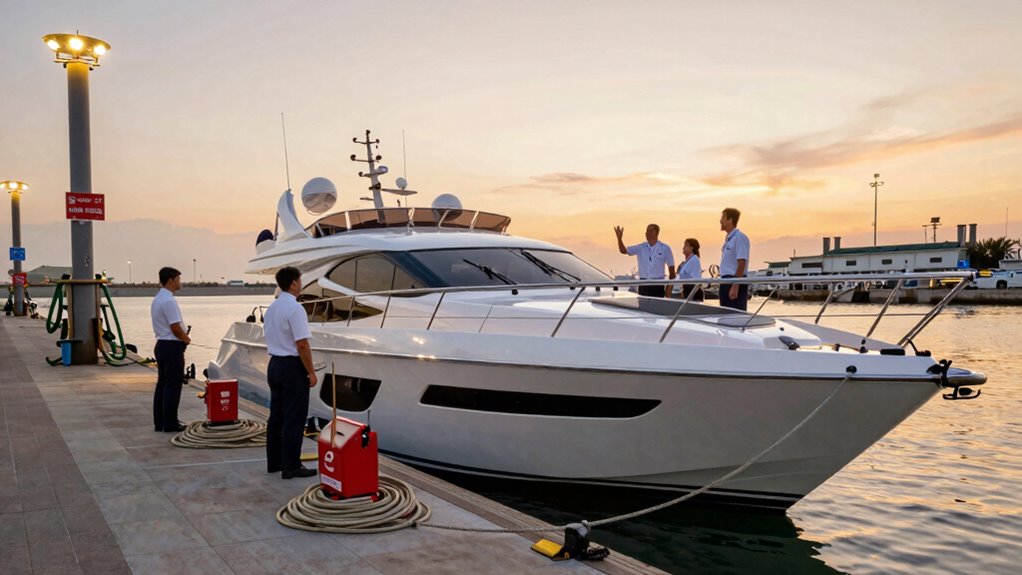ensure vessel and crew readiness