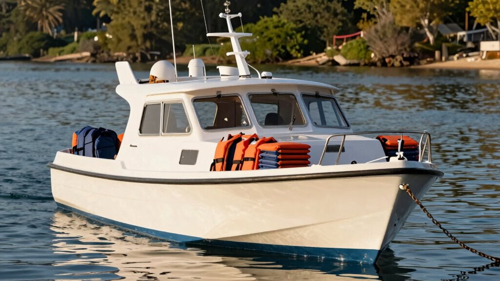 even weight balanced boat