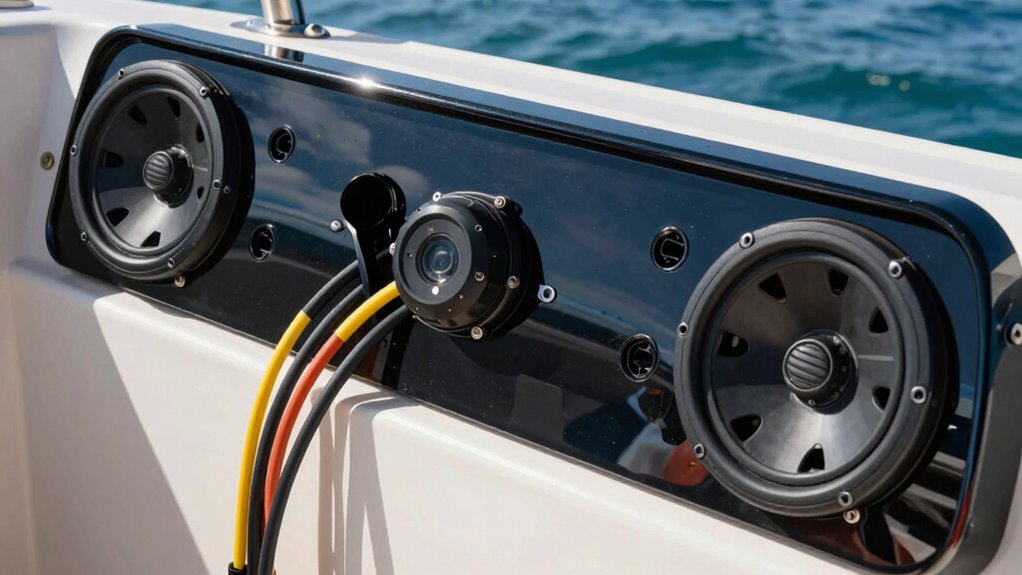 evenly distribute speakers strategically