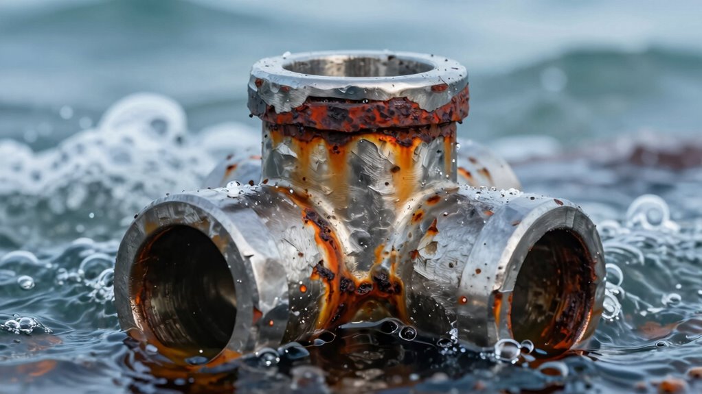 factors accelerating marine rusting