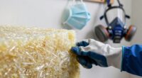 fiberglass dust safety tips