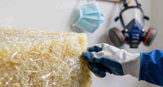 fiberglass dust safety tips