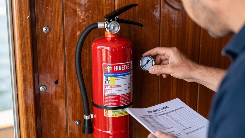 fire extinguisher maintenance checklist