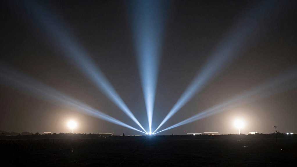 floodlights can cause safety hazards