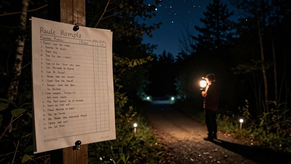 follow nighttime decision rules