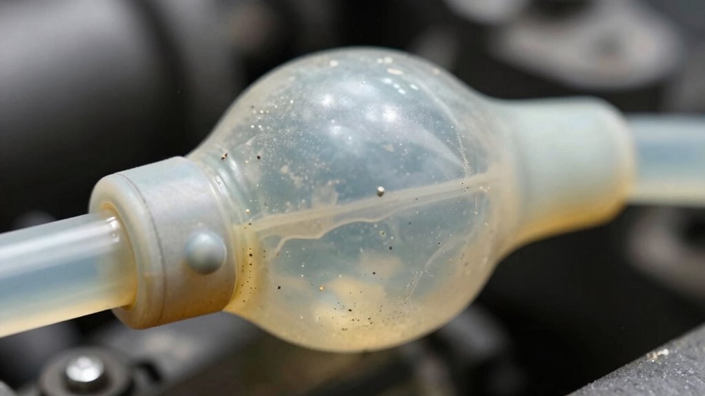 fuel line blockage prevention