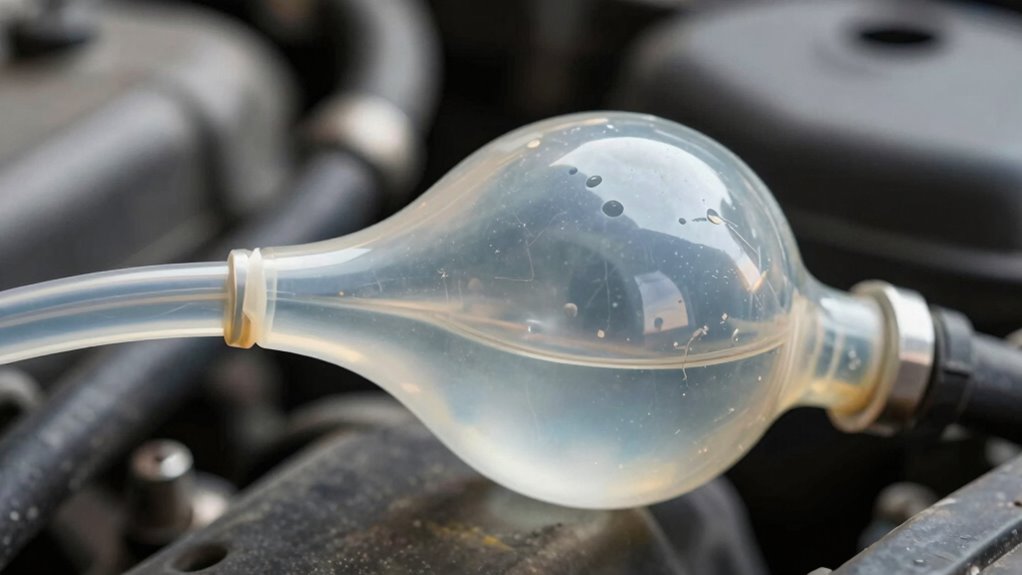 fuel line bulb softening causes