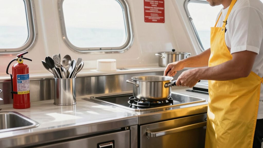 galley safety ensures smooth sailing