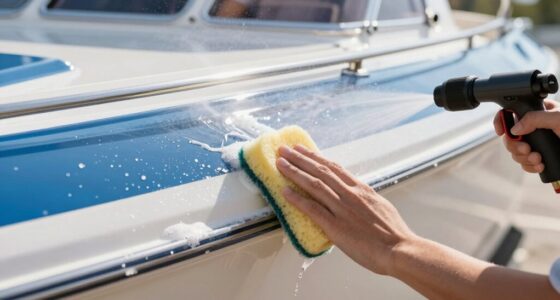 gentle boat cleaning techniques
