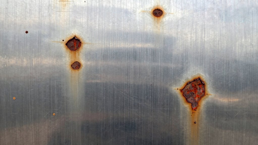 gentle cleaning prevents rust