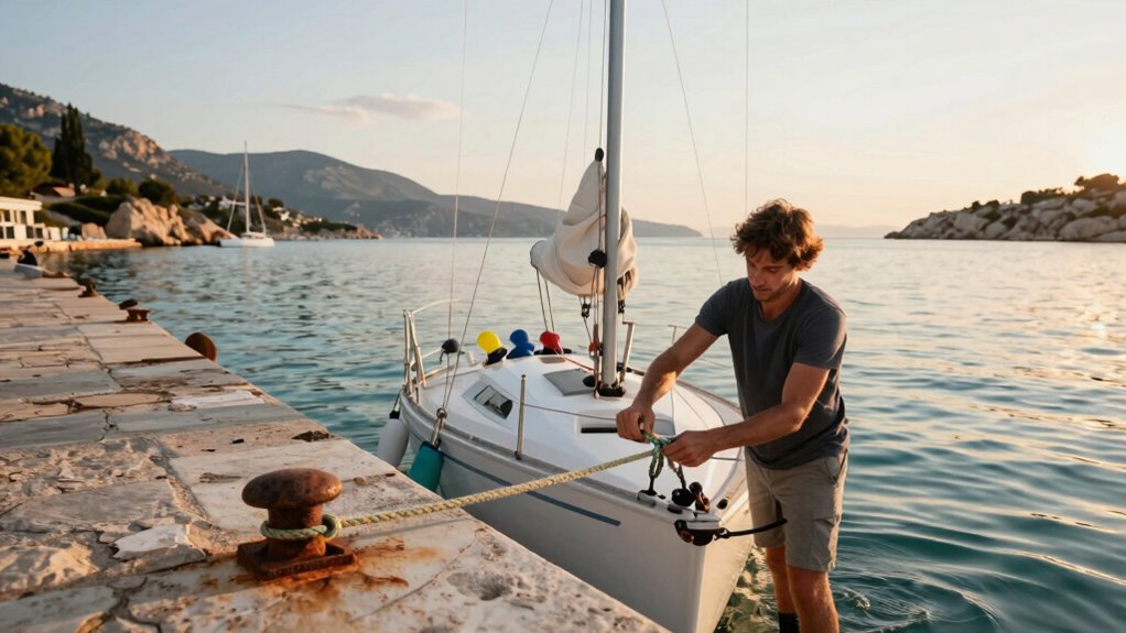 handle wind fenders lines