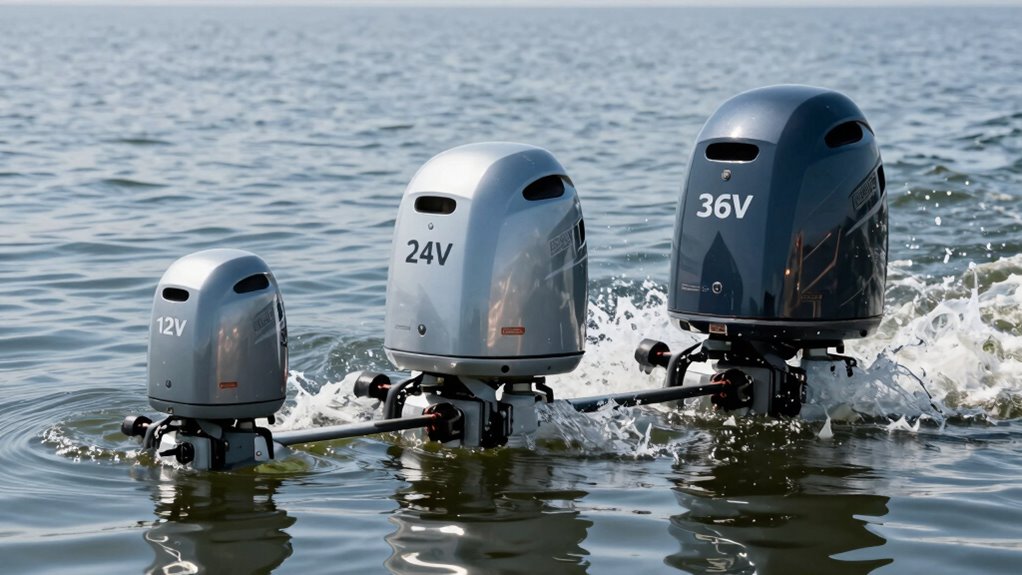 higher voltage boosts boat performance