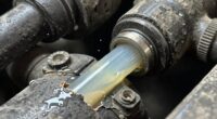 hydraulic leak warning signs