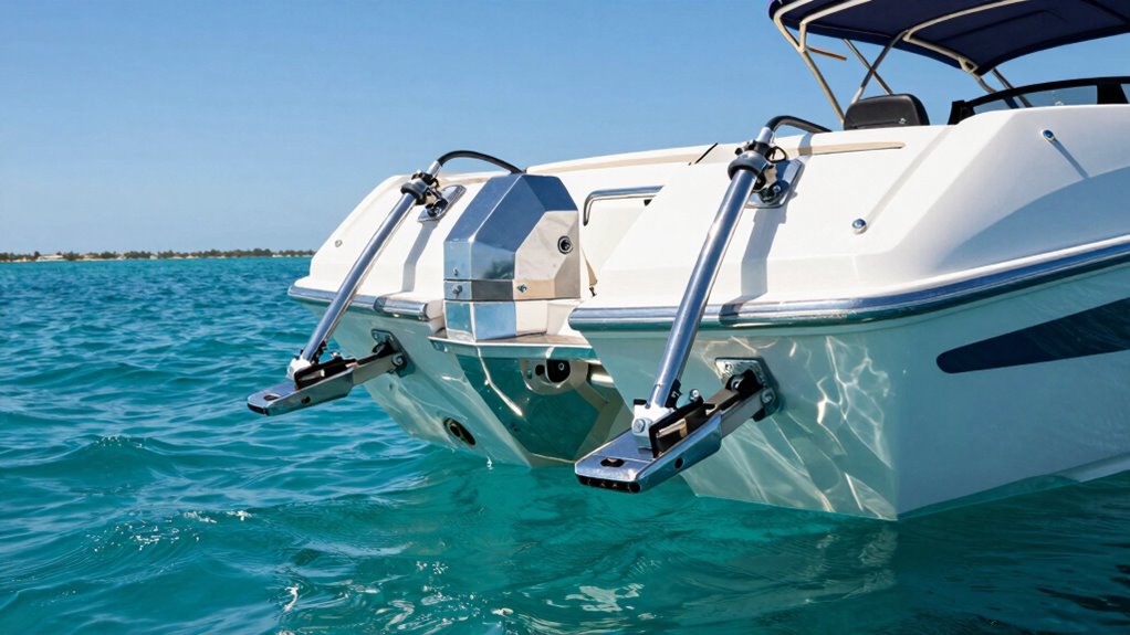 hydraulic vs manual boat tabs
