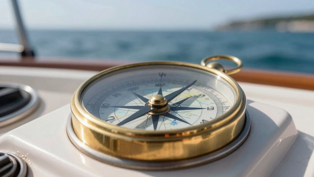 identify compass interference signs