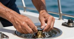 immediate thru hull leak action