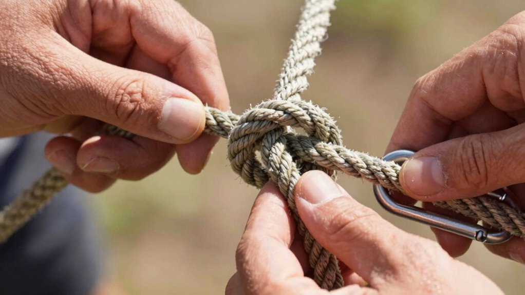 inspect adjust re tie secure