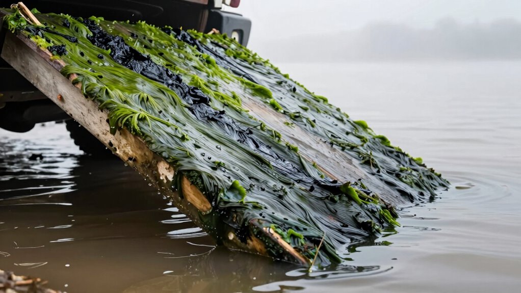 inspect algae and surface