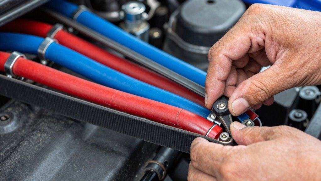 inspect belts and hoses