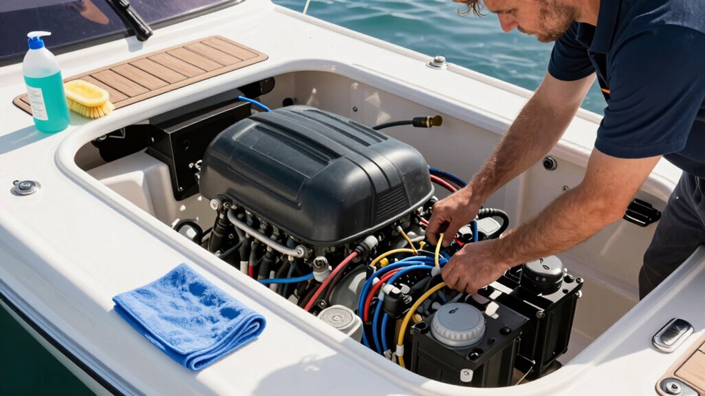 inspect charge secure maintain