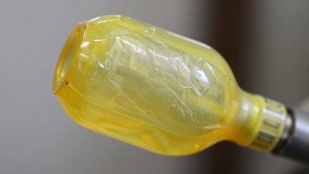 inspect fuel line for cracks