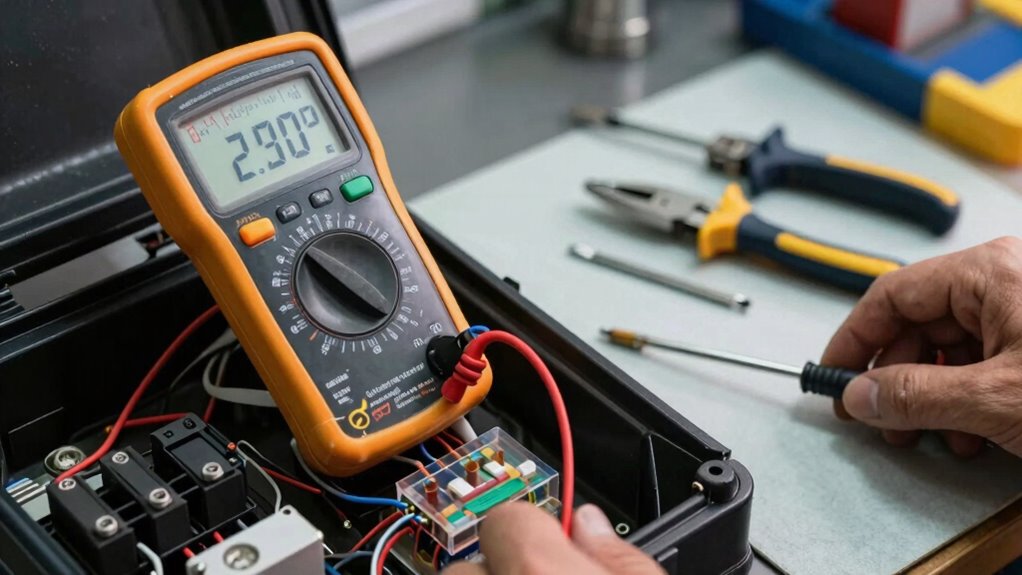 inspect fuses and relays