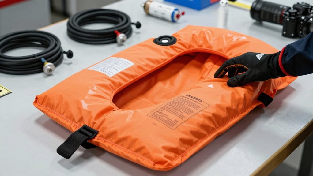 inspect inflatable pfd regularly