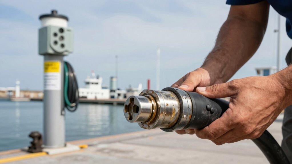 inspect secure ground maintain