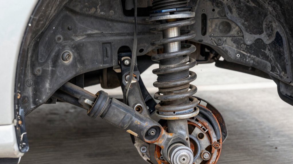 inspect suspension components regularly