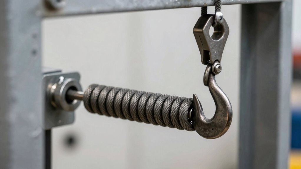 install shock absorption components