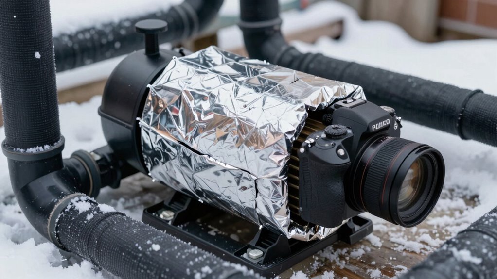 insulate and seal pipes