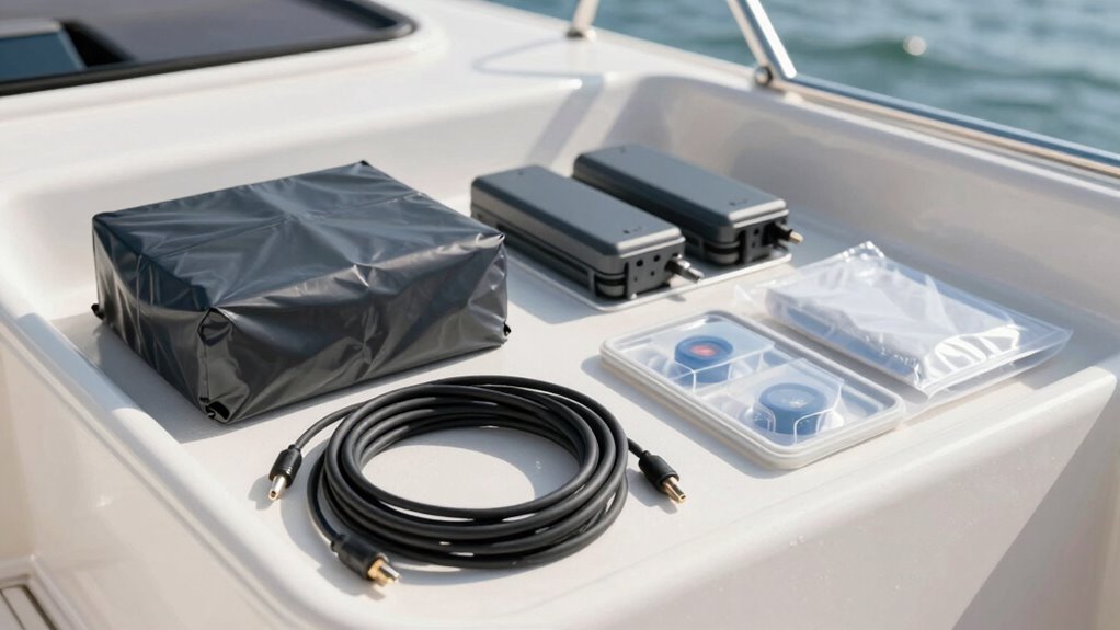 interior surface and electronics protection