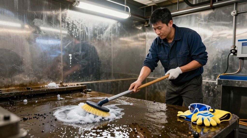 keep bilge clean regularly