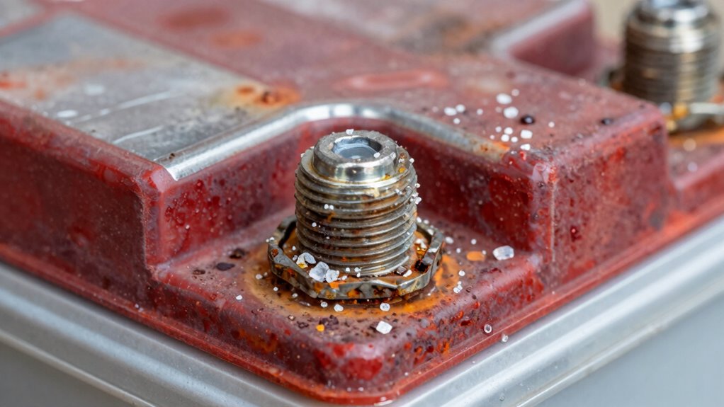 keep terminals clean dry