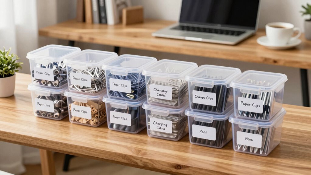 labeling simplifies organization routines