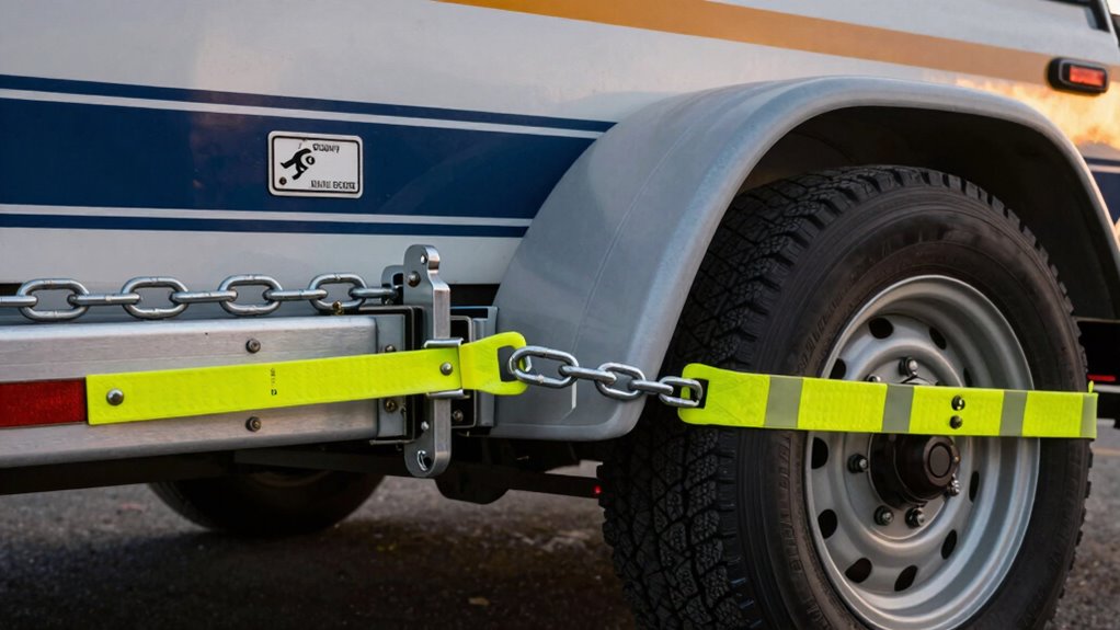 layered trailer security system